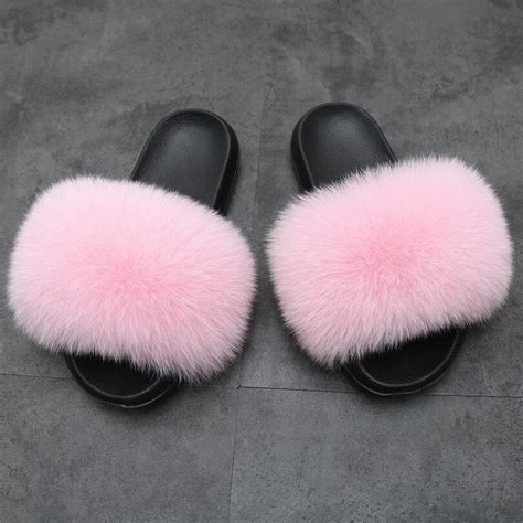 fur slippers gucci|gucci designer fluffy slippers.